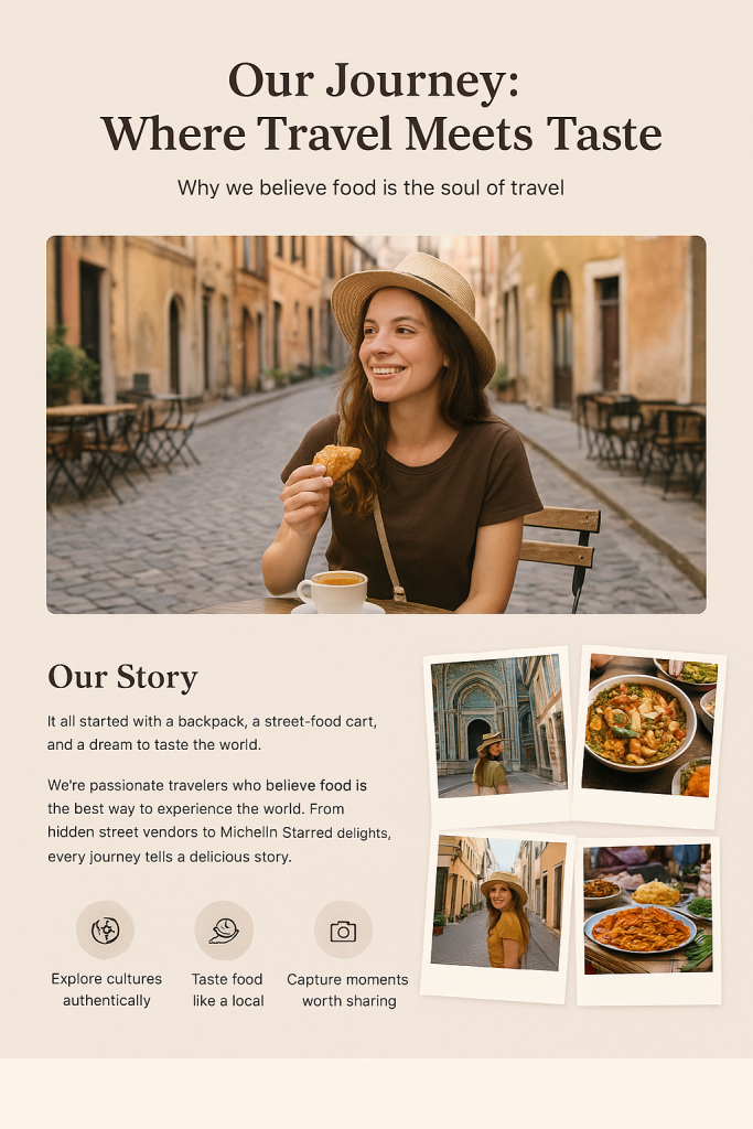 travelling foodie